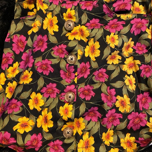 GB GIRLS - FLORAL PRINT SKIRT - Picture 4 of 4
